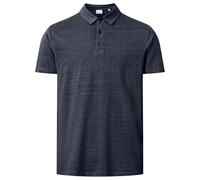 KnowledgeCotton Apparel - Linen Polo - Polo - XL - total eclipse