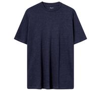 KnowledgeCotton Apparel - Linen T-Shirt - T-shirt - L - total eclipse