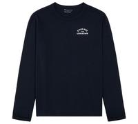 KnowledgeCotton Apparel - Long Sleeved Camping Back Print - Haut à manches longues - XL - night sky