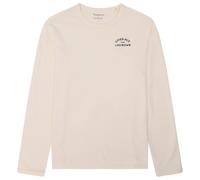 KnowledgeCotton Apparel - Long Sleeved Camping Back Print - Haut à manches longues - XXL - egret