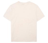KnowledgeCotton Apparel - Narrow Striped Slub Tee - T-shirt - 3XL - creme stripe