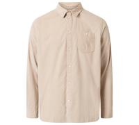KnowledgeCotton Apparel - Regular 26-Wales Corduroy Shirt - Chemise - XL - light feather gray