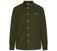 KnowledgeCotton Apparel - Regular 26-Wales Corduroy Shirt - Chemise - XXL - forrest night