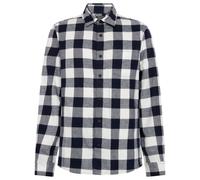 KnowledgeCotton Apparel - Regular Fit Checkered Flannel - Chemise - XL - blue check