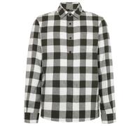 KnowledgeCotton Apparel - Regular Fit Checkered Flannel - Chemise - XL - green check