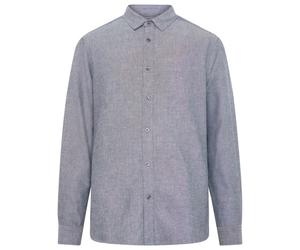 KnowledgeCotton Apparel - Regular Fit Heavy Twill Flannel - Chemise - 3XL - night sky