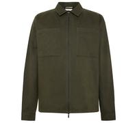 KnowledgeCotton Apparel - Regular Fit Twill Overshirt - Chemise - L - forrest night