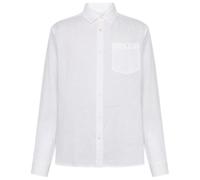 KnowledgeCotton Apparel - Regular Linen Shirt - Chemise - XL - bright white