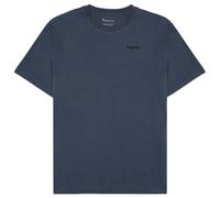 KnowledgeCotton Apparel - Regular S/S Heavy Single Footprint - T-shirt - XXL - vintage indigo