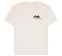 KnowledgeCotton Apparel - Regular S/S Heavy Single Printed - T-shirt - 3XL - egret