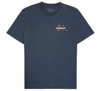 KnowledgeCotton Apparel - Regular S/S Heavy Single Printed - T-shirt - XL - vintage indigo