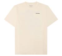 KnowledgeCotton Apparel - S/S Heavy Single MTN Back Print - T-shirt - XXL - egret