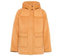 KnowledgeCotton Apparel - Women's Felted Wool Duffle Coat - Parka - S - apple cinnamon