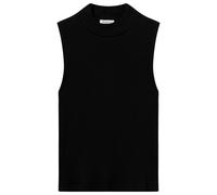 KnowledgeCotton Apparel - Women's High Neck Rib Top - Débardeur - M - black jet