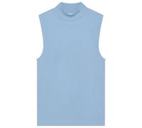 KnowledgeCotton Apparel - Women's High Neck Rib Top - Débardeur - M - skyway