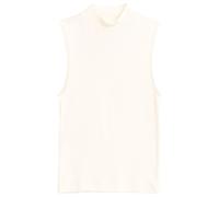 KnowledgeCotton Apparel - Women's High Neck Rib Top - Débardeur - M - star white