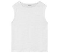 KnowledgeCotton Apparel - Women's Loose Fold Up Linen - Débardeur - L - bright white