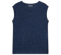 KnowledgeCotton Apparel - Women's Loose Fold Up Linen - Débardeur - S - total eclipse