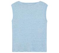KnowledgeCotton Apparel - Women's Loose Fold Up Linen - Débardeur - XL - skyway