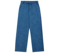 KnowledgeCotton Apparel - Women's Posey Wide Mid-Rise - Pantalon de loisirs - XL - dark blue denim