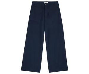 KnowledgeCotton Apparel - Women's Posey Wide Slub Yarn - Pantalon de loisirs - 40 - total eclipse