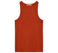 KnowledgeCotton Apparel - Women's Racer Rib Top - Débardeur - L - burnt brick