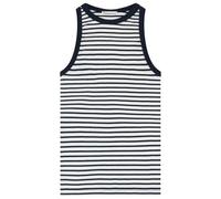 KnowledgeCotton Apparel - Women's Racer Rib Top - Débardeur - L - navy