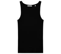 KnowledgeCotton Apparel - Women's Racer Rib Top - Débardeur - XL - black jet
