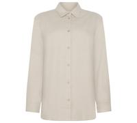 KnowledgeCotton Apparel - Women's Regular Fit Heavy Twill - Chemisier - L - light feather gray