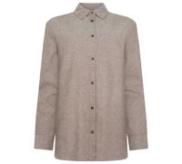 KnowledgeCotton Apparel - Women's Regular Fit Heavy Twill - Chemisier - S - demitasse brown