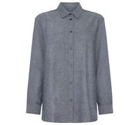 KnowledgeCotton Apparel - Women's Regular Fit Heavy Twill - Chemisier - XL - night sky