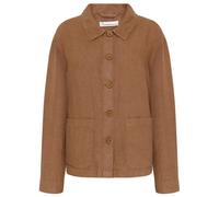 KnowledgeCotton Apparel - Women's Regular Linen Overshirt - Veste de loisirs - XL - tuffet