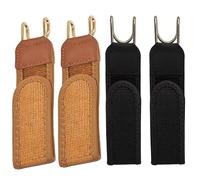 Knowlife 4 Pièces Ceinture Élastique Sans Boucle Femme Hommes, Ceinture Extensible Invisible Pour Pantalons Shorts Jeans Travail Loisirs Affaires Maison Trajets Quotidienne, Confortable Et Ajustable