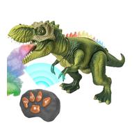 Knowlife Dinosaure Télécommandé,Figurine Robotisée Dinosaure - Animal avec Lumières et Vaporisation pour Piscine Intérieur Extérieur Maternelle Anniversaire