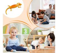 Knowlife Gecko Grimpeur de Mur | Télécommande Réaliste - Robots Geckos Rampants de Mur,pour Divertissement Familial Intérieur Activité Ludique Curiosité Filles Garçons À Partir De