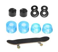 Knowlife Pièces De Train De Skate - Pièces De Remplacement Rigides avec Cups De Pivot,Espaceur De Roulement Amortisseur pour Longboard | pour Le Skate de Rue, Park, Figures, la Compétition,