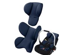 Knowlife Réducteur De Siège Auto Bébé, Coussin De Siège pour Poussette, Insert Coque De Voiture pour Bébé, Confortable Et Respirant, Protéger Soutien pour Tête Et Corps