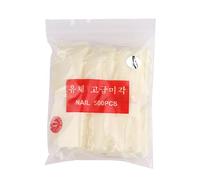 KnowU Faux Ongles - 500 PCS Tips Art des Ongles, Pour la Formation, ABS Plastique Capsules Pour KnowU Fake Hand, Natural