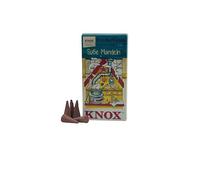 KNOX Bougies d'encens de Noël - Parfum : amandes douces - Quantité : 24 pièces - Durée de combustion : environ 10-15 min - Fabriqué en Allemagne