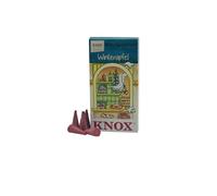 KNOX Bougies d'encens de Noël - Parfum : pomme d'hiver - Quantité : 24 pièces - Durée de combustion : environ 10-15 min - Fabriqué en Allemagne