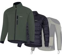 Knox Dual Pro 3in1, veste en textile XXL Vert Foncé Vert Foncé