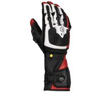 Knox Handroid MK5 Gants de moto, noir/rouge, Taille S