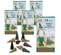 Knox Lot de 5 paquets de cônes d'encens - Sapin