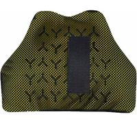 Knox Micro-Lock Plastron, noir-jaune pour homme