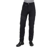 Knox Urbane Pro Pantalon textile de moto pour femmes, noir, taille XL