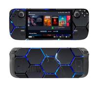 KNOXS Autocollant de Protection pour Valve Steam Deck, Sticker Cool et Élégant Matériau en Vinyle Anti-rayures Anti-Poussière pour Valve Steam Deck Skin (Cube)