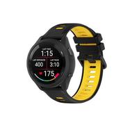 KNOXS Bracelet pour COROS Pace 3 Smart Watch Band, Remplacement Facile à Nettoyer Sport Réglable Silicone Souple Bande (Gris)