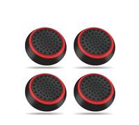 KNOXS Capuchons de Joystick pour Steam Deck OLED, Thumb Grip Caps Steam Deck OLED Antidérapants Silicone Thumbsticks Grips Caps Accessoires - 4 Capuchons (Rouge)