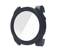 KNOXS Coque Compatible avec Garmin Fenix 8 43mm, PC Bumper Couverture Complètede Dureté 9H étui [Anti-Rayures&Anti-Chocs][HD] Case avec Protection D'écran (Bleu)
