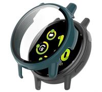 KNOXS Coque Compatible avec Garmin Vivoactive 5, PC Bumper Couverture Complètede Dureté 9H étui [Anti-Rayures&Anti-Chocs][HD] Case avec Protection D'écran (Vert)